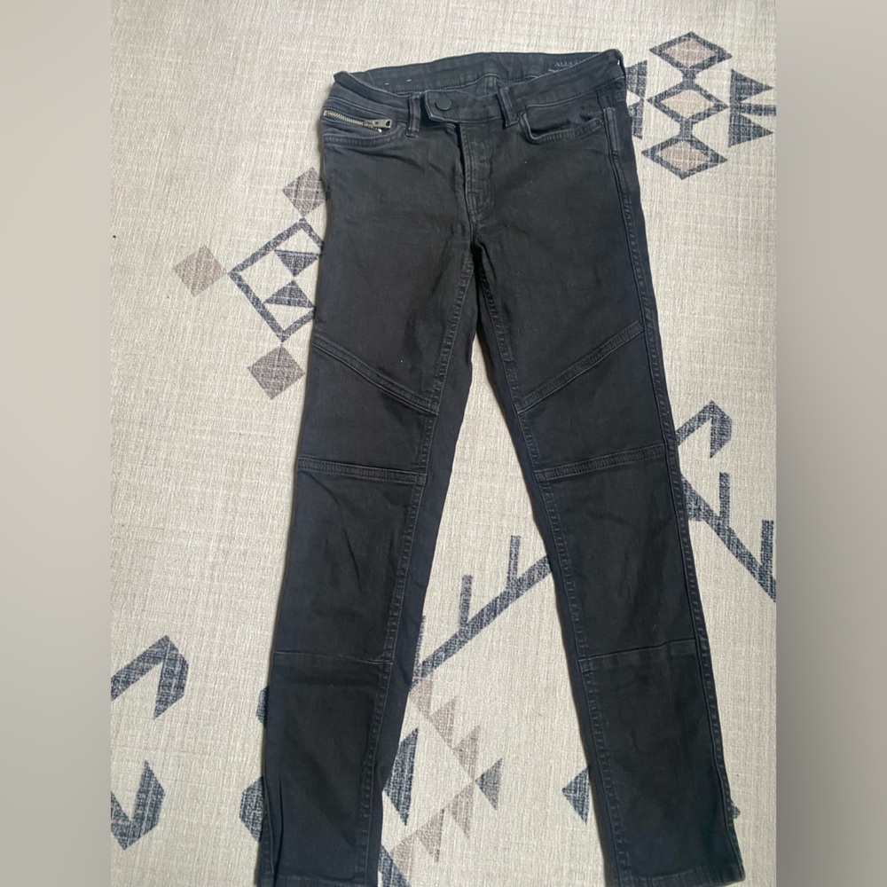 All Saints biker jeans size 26
